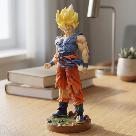 Dragon Ball Z: Son Goku "Saiyan Fury" 36cm Giant Scale Action Figure