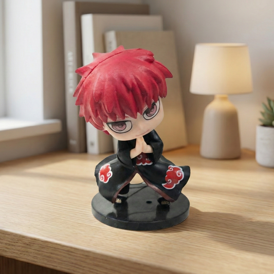 9cm Sasori of the Red Sand figure in true form. Miniature Akatsuki collectible with intricate detail.