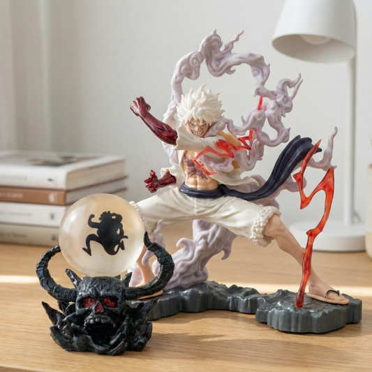 One Piece: Monkey D. Luffy "Gear 5" 21cm Light-Up Lamp Action Figure