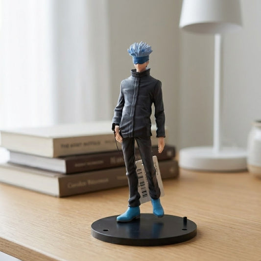 Satoru Gojo figure in Infinite Void pose, 19cm. Detailed Jujutsu Kaisen collectible.