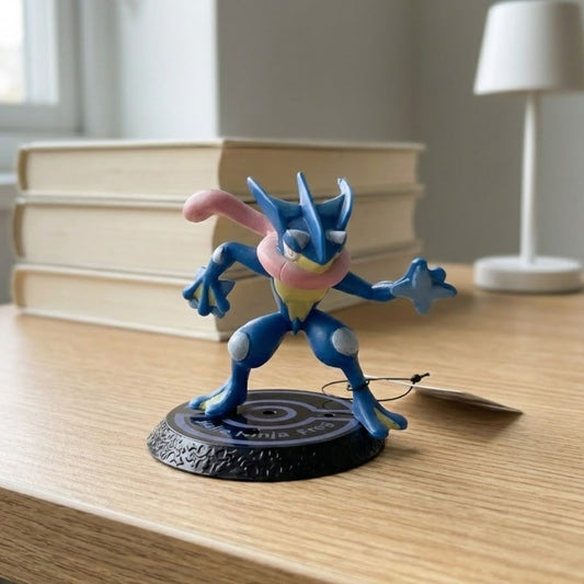 7cm Greninja figure in a dynamic 'Shadow Strike' pose.