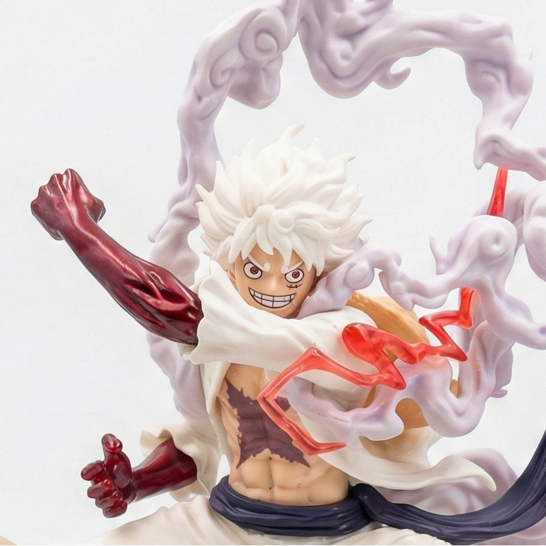 One Piece: Monkey D. Luffy "Gear 5" 21cm Light-Up Lamp Action Figure