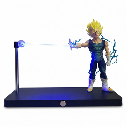 Magnetic Vegeta action figure in blue Saiyan suit for Krishna Toyverse India.