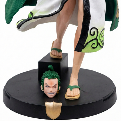 One Piece: Roronoa Zoro "The Grandmaster" 32cm Premium Scale Figure (Dual Head Edition)