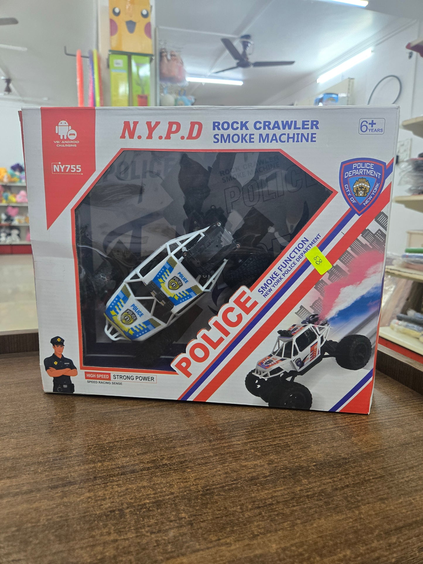 POLICE N.Y.P.D.ROCK CRAWLER