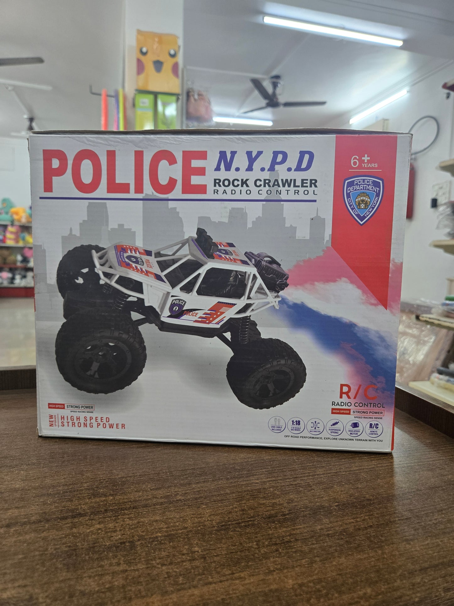 POLICE N.Y.P.D.ROCK CRAWLER