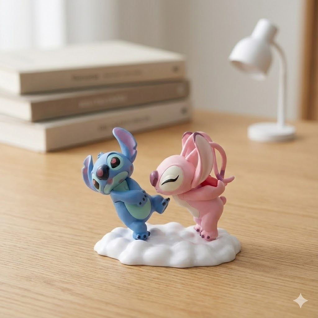 STITCH AND ANGEL FROM LILO & STICH
